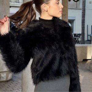 Cider Black Teddy Jacket